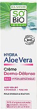 Захисний крем для чутливої шкіри - So'Bio Etic Hydra Aloe Vera Dermo-Defense Cream — фото N2