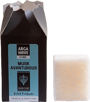 Ароматический кубик для дома - Arganove Solid Perfume Cube Musk Avanturous — фото N2