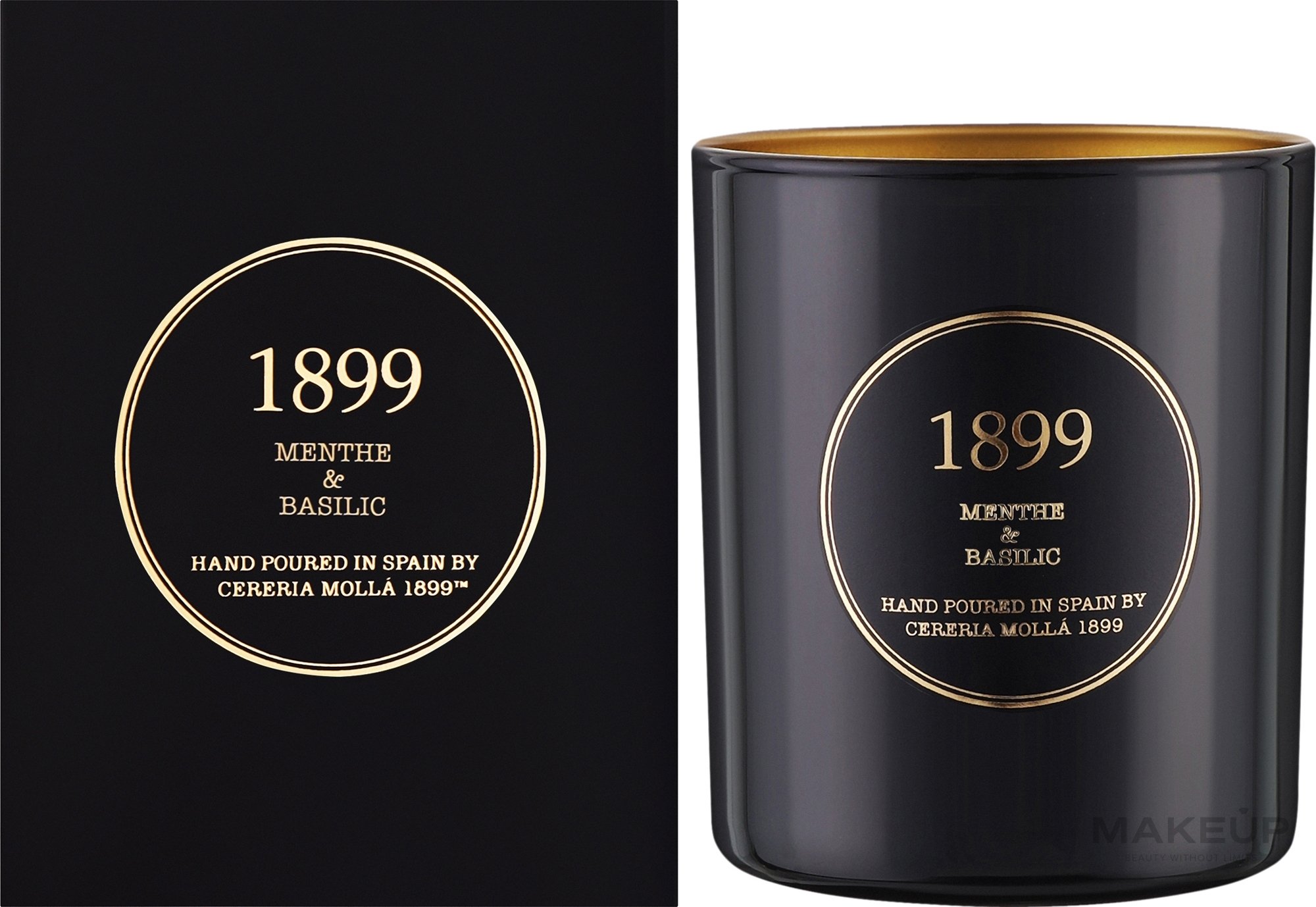 Ароматическая свеча - Cereria Molla Menthe&Basilic Scented Candle  — фото 230g