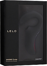 Звуковий масажер подвійної дії, чорний - Lelo Enigma Dual Stimulation Sonic Massager Black — фото N1