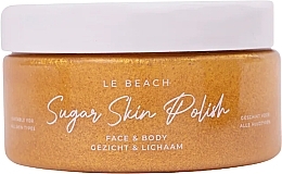 Духи, Парфюмерия, косметика Сахарный скраб для лица и тела - Le Beach Sugar Skin Polish