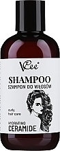Шампунь с керамидами для кудрявых волос - VCee Hydrating Shampoo For Curly Hair Type With Ceramides — фото N1