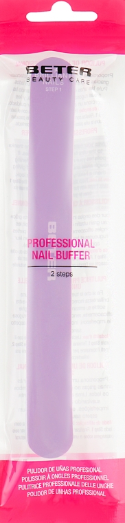 Шлифовщик для ногтей профессиональный, сиреневый - Beter Beauty Care — фото N1