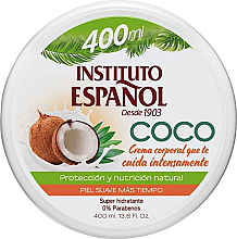 Крем для тіла з маслом кокоса - Instituto Espanol Coconut Super Hydratant Body Cream — фото N1