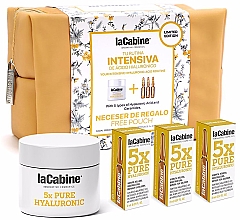 Духи, Парфюмерия, косметика Набор - La Cabine Intensive 5x Hyaluronic Set (amp/6x2ml + cr/50ml + pouch)