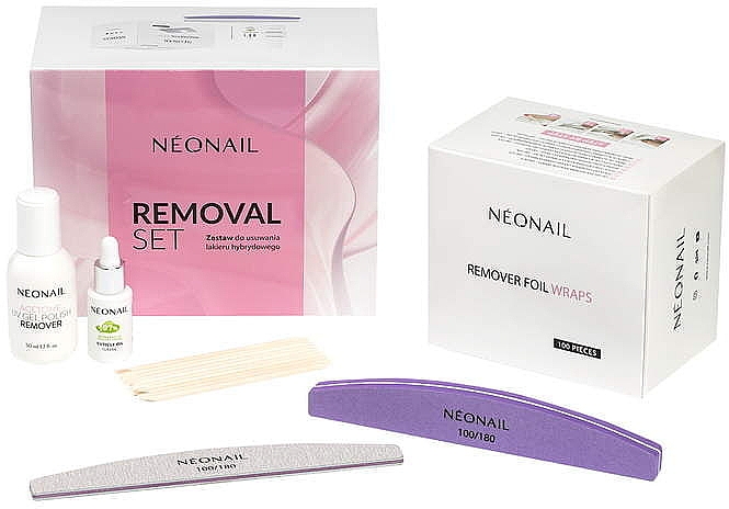 Набор для снятия гель-лака, 6 продуктов - NeoNail Professional Removal Set — фото N1