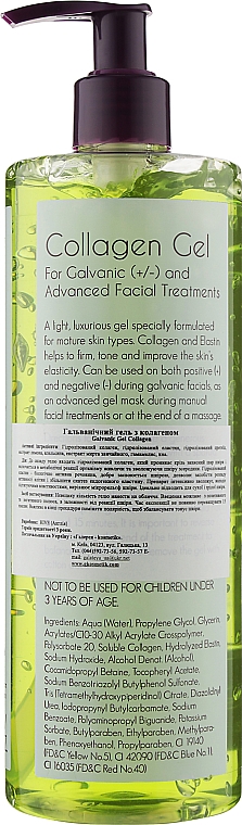 Гальванічний гель з колагеном - Hive Solutions Collagen Galvanic Gel Mature Skin — фото N2