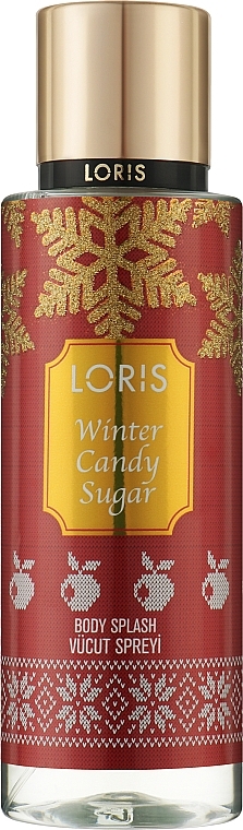 Мист для тела - Loris Parfum Winter Candy Sugar Body Spray — фото N1