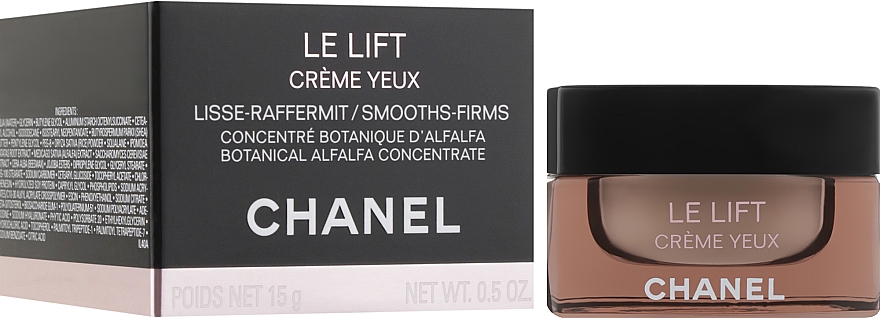 Крем для кожи вокруг глаз - Chanel Le Lift Creme Yeux Botanical Alfalfa Concentrate — фото N2