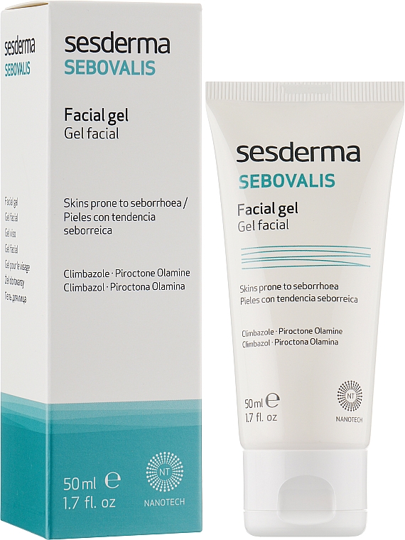 Гель для обличчя - SesDerma Laboratories Sebovalis Facial Gel — фото N2