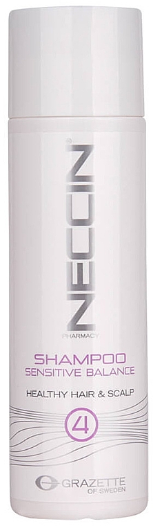 Шампунь для волос - Grazette Neccin Shampoo Sensitive Balance 4 — фото N1