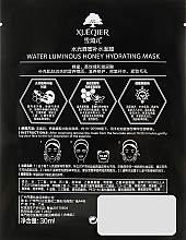 Маска для лица с экстрактами прополиса и меда - Dizao Xueqier Water Luminous Honey Hydrating Mask — фото N2