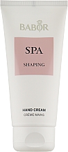 Крем для рук - Babor Spa Shaping Hand Cream — фото N1