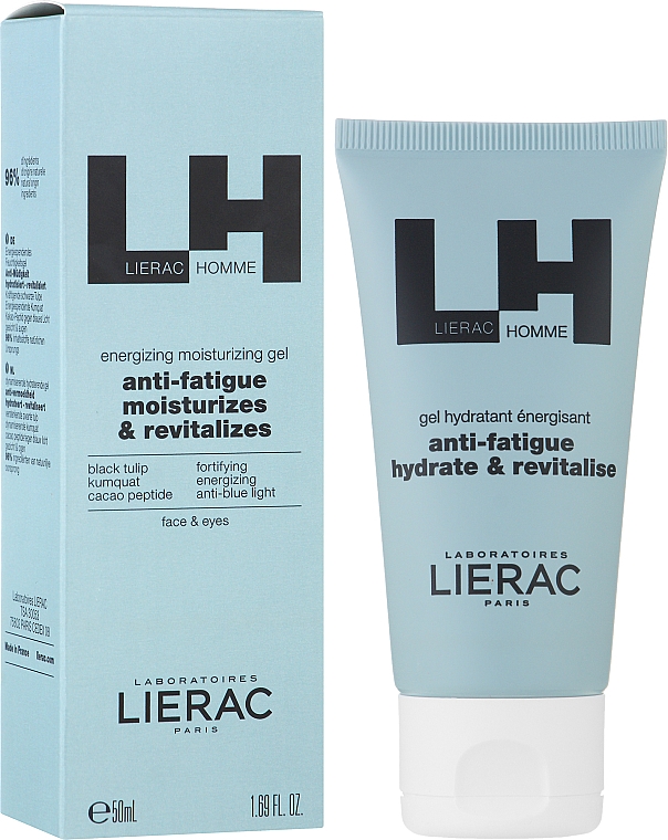 Зволожувальний гель-крем для обличчя - Lierac Homme Om — фото N2