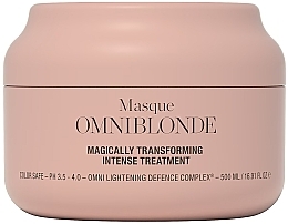 Маска для поврежденных, окрашенных и светлых волос - Omniblonde Magically Transforming Intense Treatment Masque — фото N2