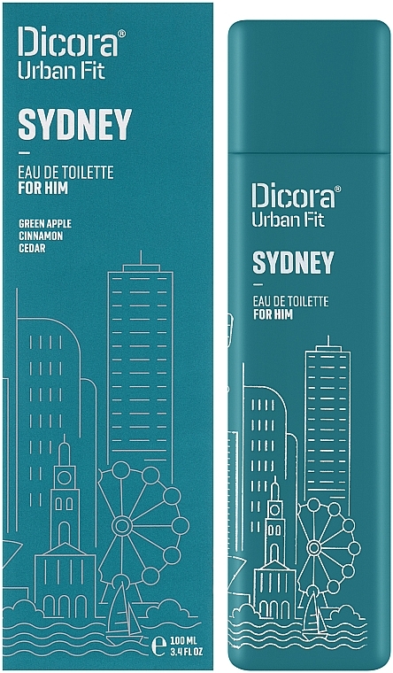Dicora Urban Fit Sydney - Туалетна вода — фото N4