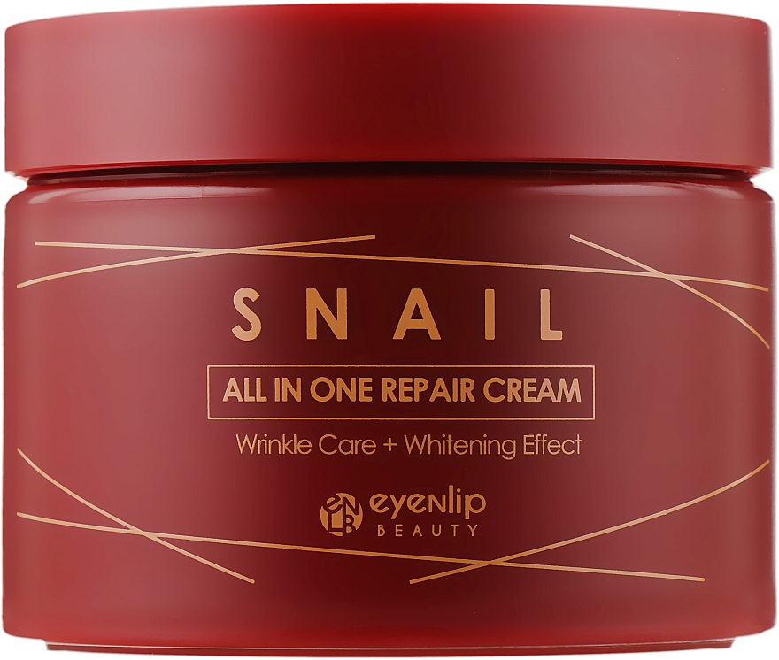 Многофункциональный улиточный крем для лица - Eyenlip Snail All In One Repair Cream — фото N5