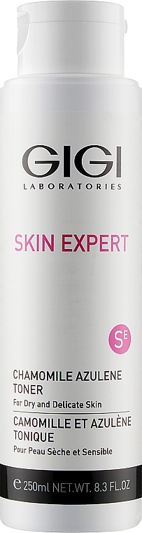 Тоник для чувствительной кожи лица - Gigi Camomile Azulene Cleansing Toner — фото N1