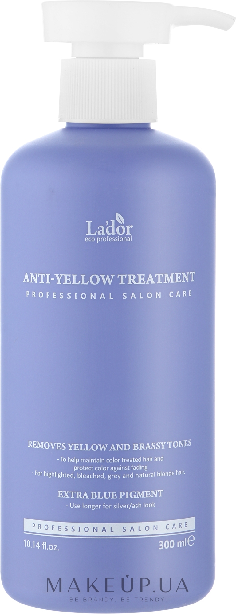 Маска проти жовтизни волосся - La'dor Anti Yellow Treatment — фото 300ml