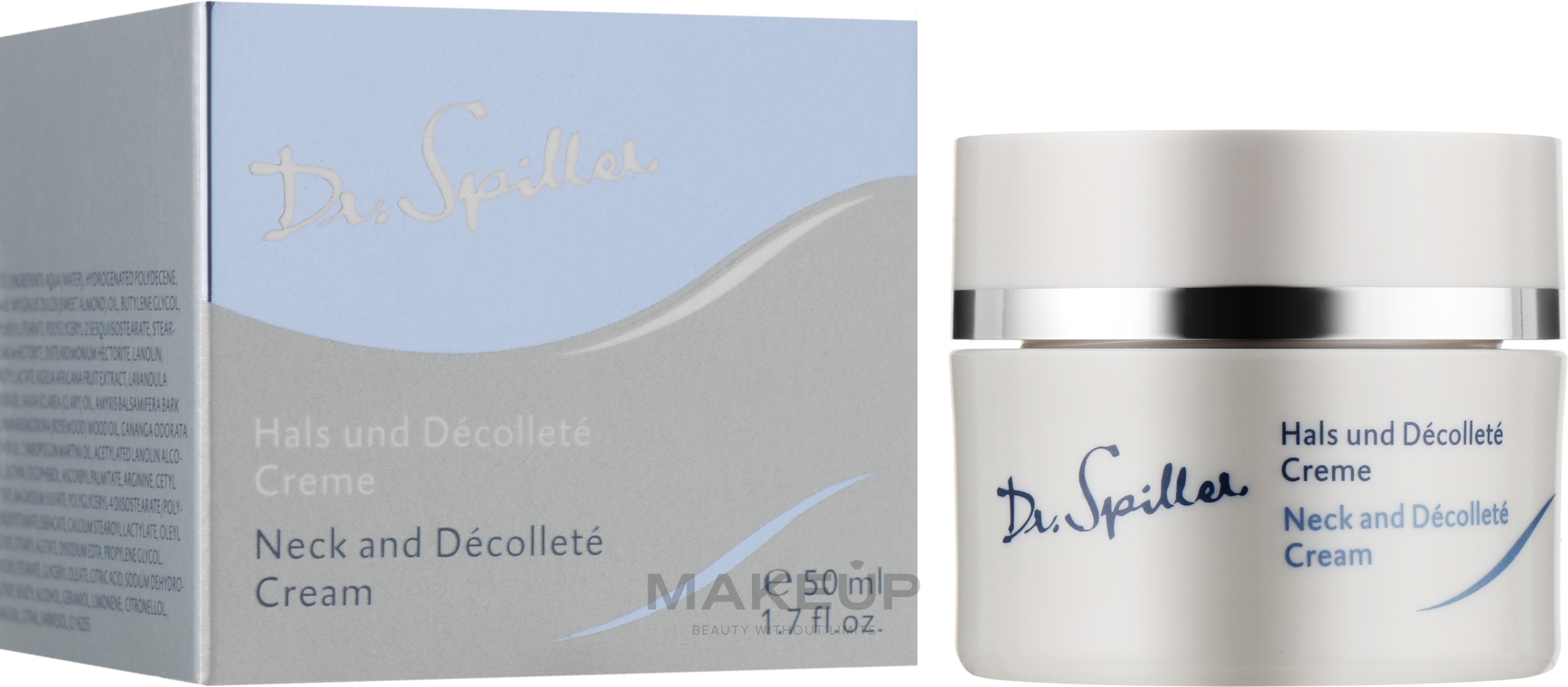 Крем для кожи шеи и декольте - Dr. Spiller Breast and Decollete Lift Cream — фото 50ml