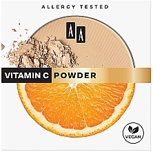 Парфумерія, косметика Моделювальний хайлайтер для обличчя Vitamin C - AA Powder Golden Dust Highlighter