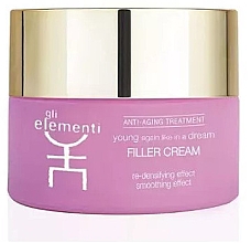 Крем для вирівнювання поверхні шкіри "Антивіковий догляд" - Gli Elementi Filler Cream — фото N1