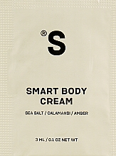 Лосьйон для тіла з ароматом морської солі - Sister's Aroma Smart Body Cream (міні) — фото N1