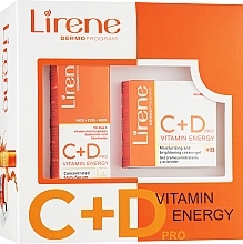Духи, Парфюмерия, косметика Набор - Lirene C+D Pro Vitamin Energy (f/cr/50ml + f/ser/30ml)
