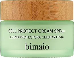 Дневной крем SPF30 для лица - Bimaio Cell Protect Cream SPF30  — фото N1