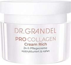 Парфумерія, косметика Живильний крем для обличчя - Dr. Grandel Pro Collagen Cream Rich