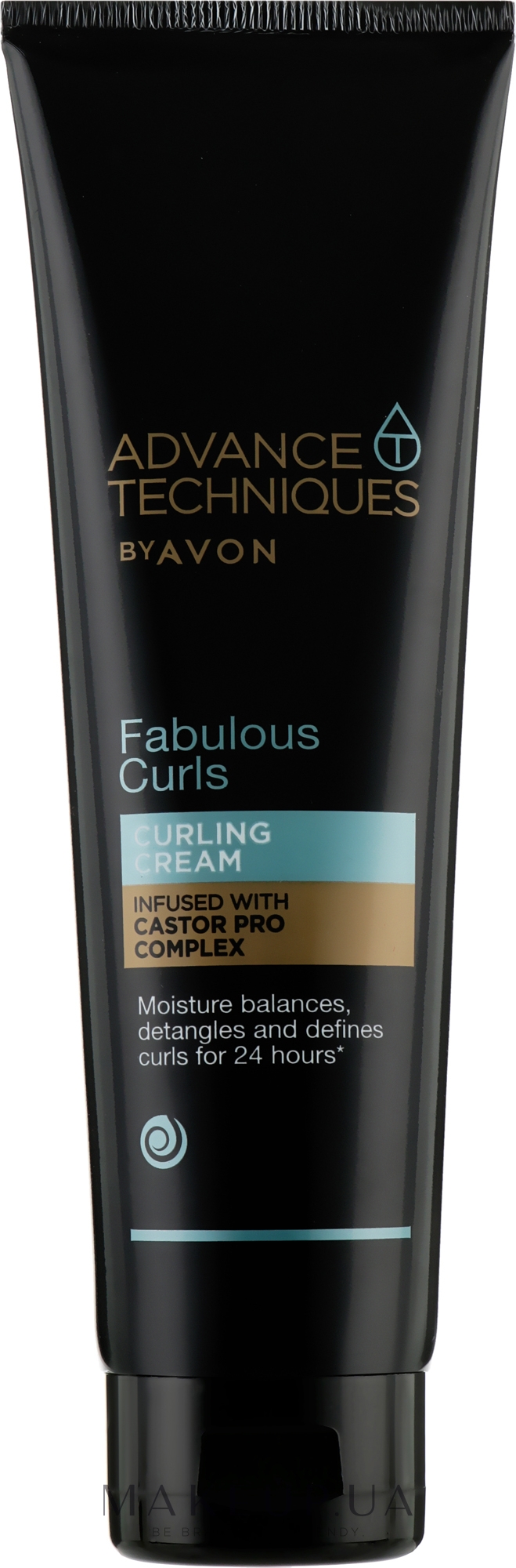 Крем для укладання волосся "Розкішні локони" - Avon Advance Techniques Fabulous Curls Curling Cream — фото 150ml