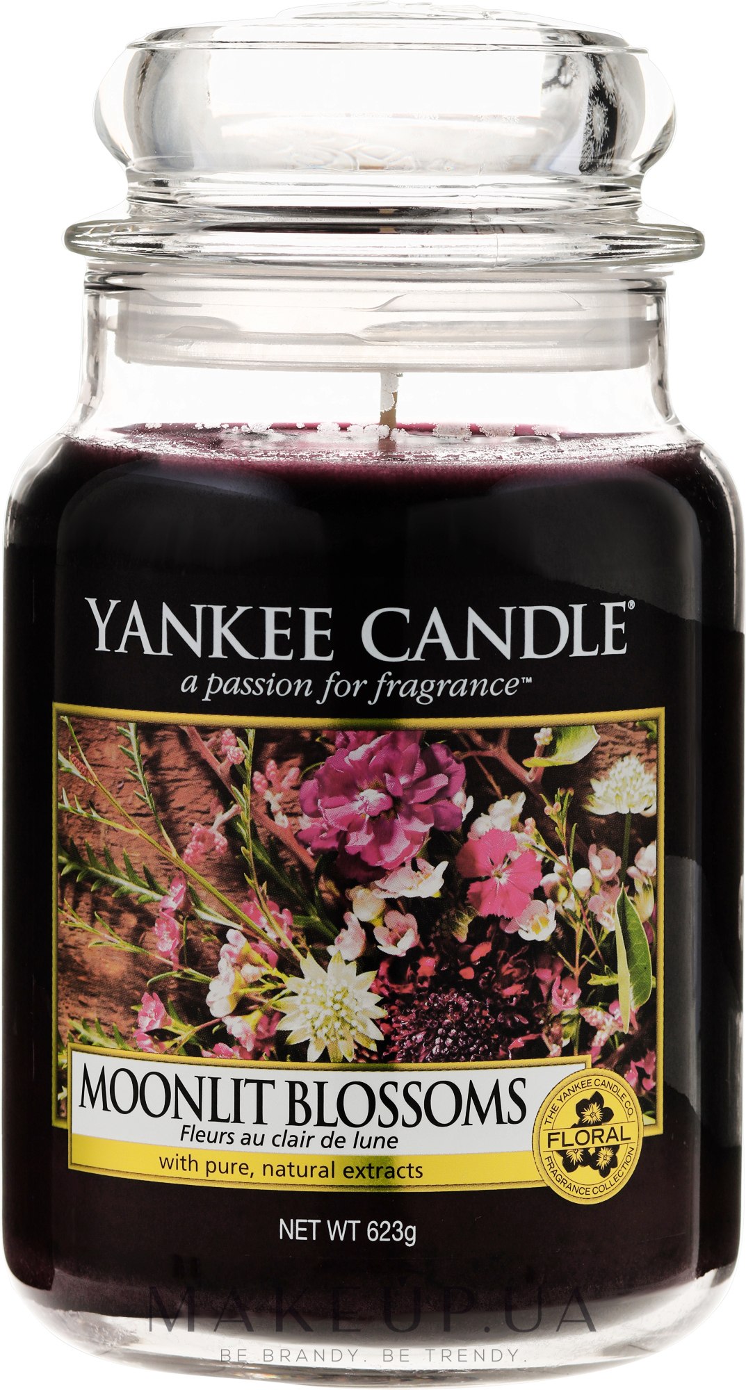 Ароматическая свеча в банке - Yankee Candle Moonlit Blossoms — фото 623g