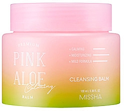 Духи, Парфюмерия, косметика Очищающий бальзам - Missha Premium Pink Aloe Cleansing Balm