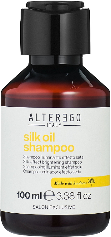 Шампунь для непослушных и вьющихся волос - Alter Ego Silk Oil Shampoo — фото N1