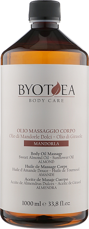 Миндальное массажное масло - Byothea Almond Massage Oil — фото N1