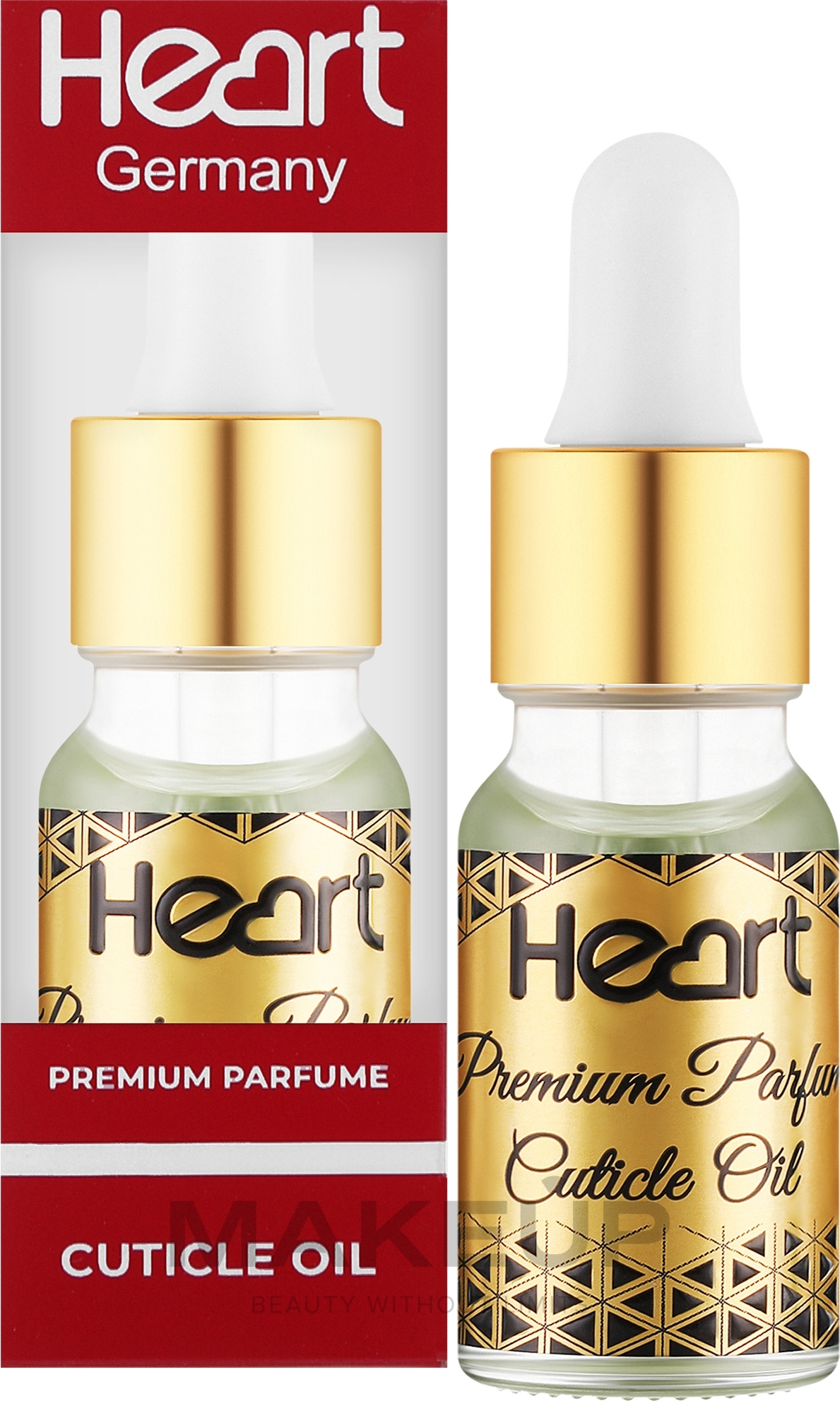 Парфюмированное масло для кутикулы - Heart Germany Hypnose Premium Parfume Cuticle Oil — фото 10ml