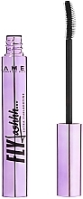 Тушь с эффектом подкручивания и удлинения ресниц - LAMEL Make Up Fly Lashhh Extra Curl & Define Mascara — фото N1