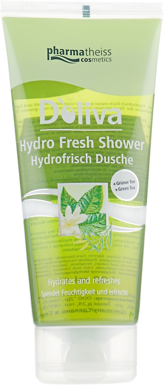 Гель для душа "Зеленый чай" - D'oliva Pharmatheiss Cosmetics Hydro Fresh Shower