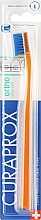 Духи, Парфюмерия, косметика Ортодонтическая зубная щетка, с углублением, оранжево-синяя - Curaprox CS 5460 Ultra Soft Ortho