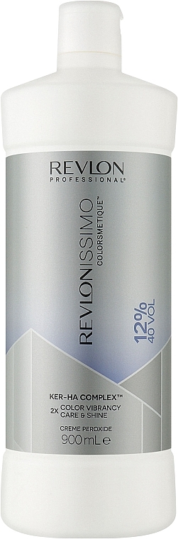 Кремовий окислювач - Revlon Professional Revlonissimo Colorsmetique Cream Peroxide Ker-Ha Complex 12% 40 Vol. — фото N1