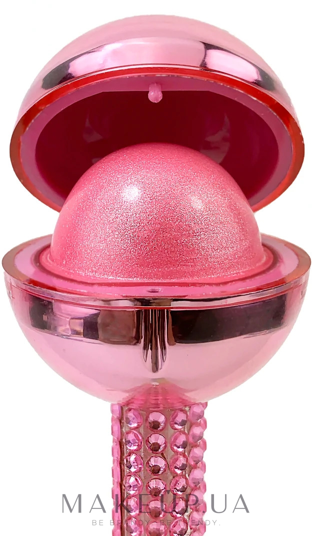 Бальзам и блеск для губ - Glossy Pops Chrome Lip Balm & Lip Gloss Duo — фото Pink