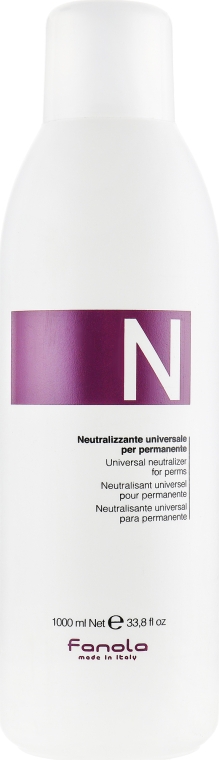 Универсальный нейтрализатор для завивки - Fanola Universal Neutralizer For Perms — фото N1