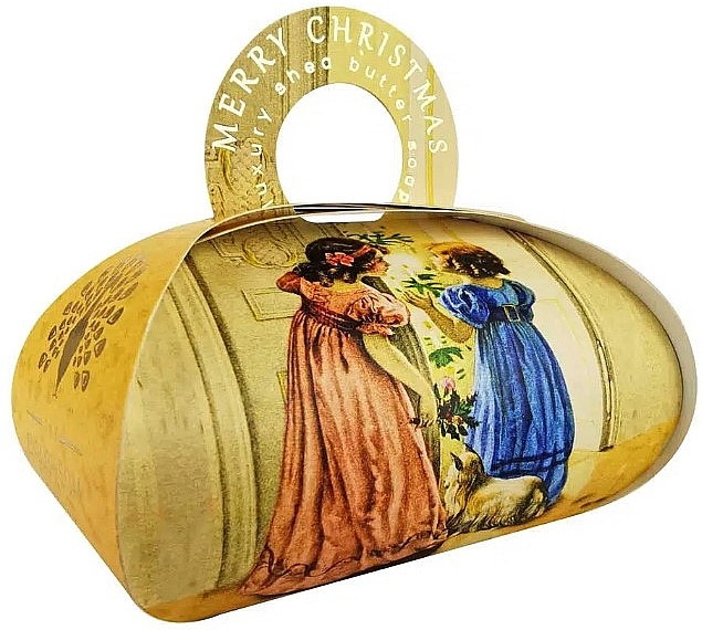 Мыло "Пряная слива и жимолость в викторианском стиле" - The English Soap Company Christmas Spiced Plum and Honeysuckle Victorian Gift Soap — фото N1