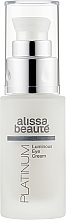 Парфумерія, косметика Освітлювальний крем для повік - Alissa Beaute Platinum Luminous Eye Cream