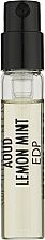 Духи, Парфюмерия, косметика Mancera Aoud Lemon Mint - Парфюмированная вода (пробник)