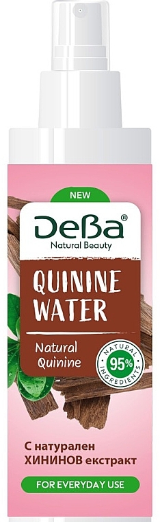 Хінінова вода для волосся - DeBa Natural Beauty — фото N1