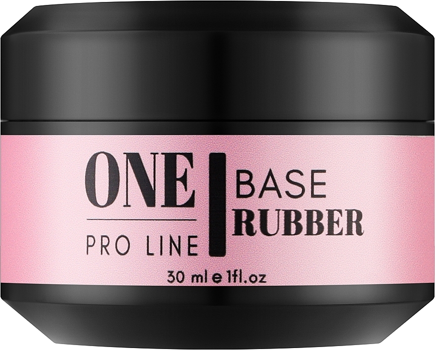 Каучуковая база для гель-лака - One Pro Line Base Rubber — фото N2