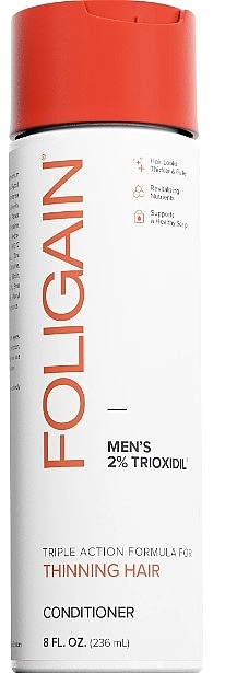 Кондиционер от выпадения волос у мужчин - Foligain Men's Stimulating Conditioner For Thinning Hair — фото N1