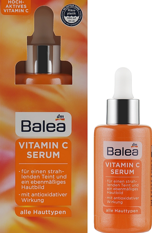 Сироватка для обличчя, з вітаміном С - Balea Vitamin C Serum — фото N2