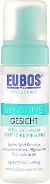Пінка для обличчя - Eubos Med Sensitive Mousse — фото N3